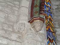 Carcassonne - Notre-Dame de l'Abbaye - Consoles (3)